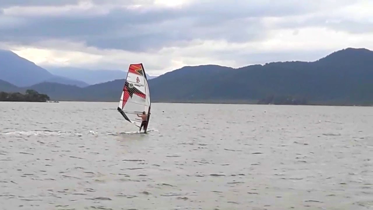 Windsurf em Antonina litoral do Paran&aacute;