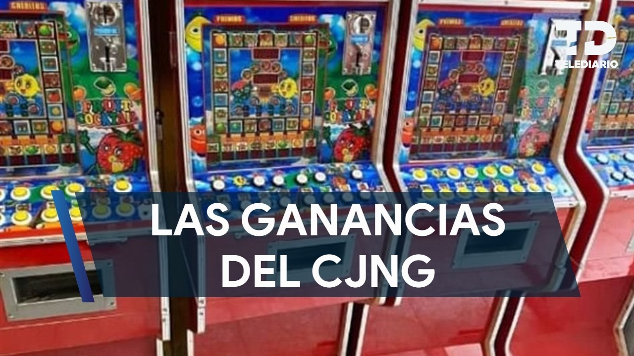 Máquinas tragamonedas dejan ingresos millonarios al CJNG