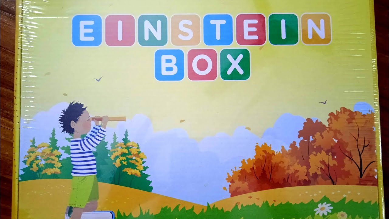 Einstein Box | Educational kit for 3 year old