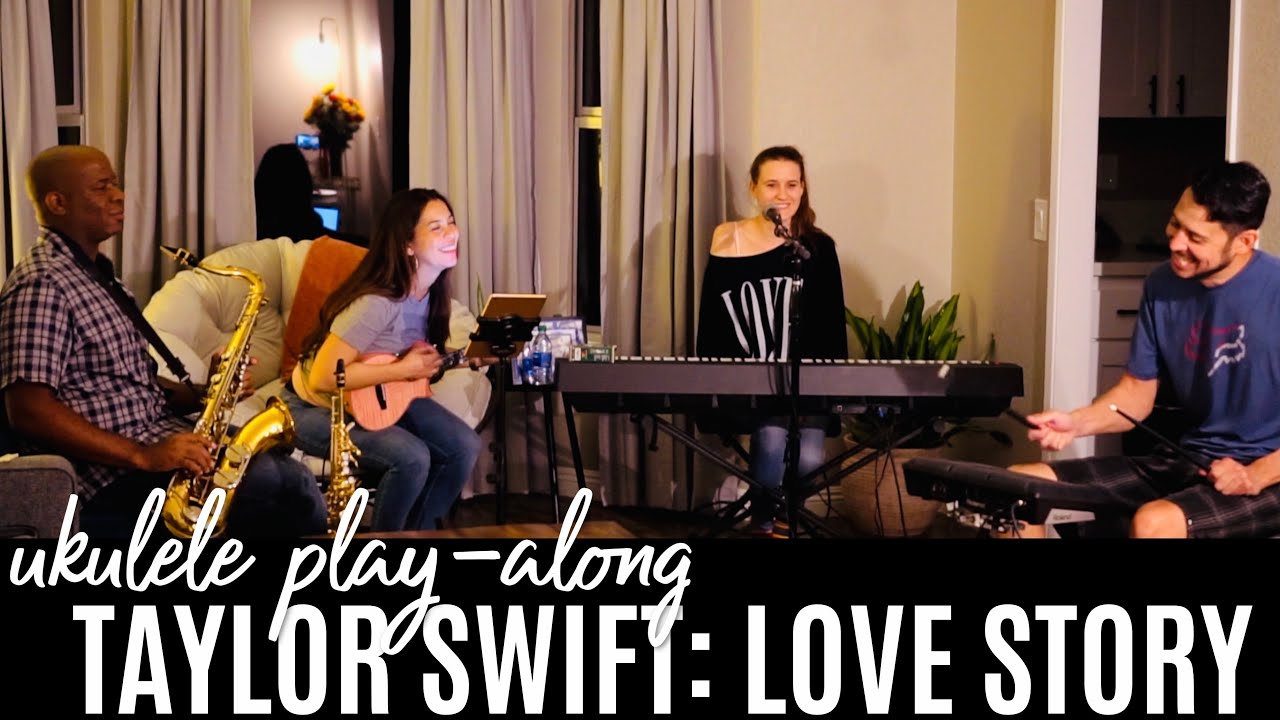 Taylor Swift UKULELE PLAYALONG - Love Story