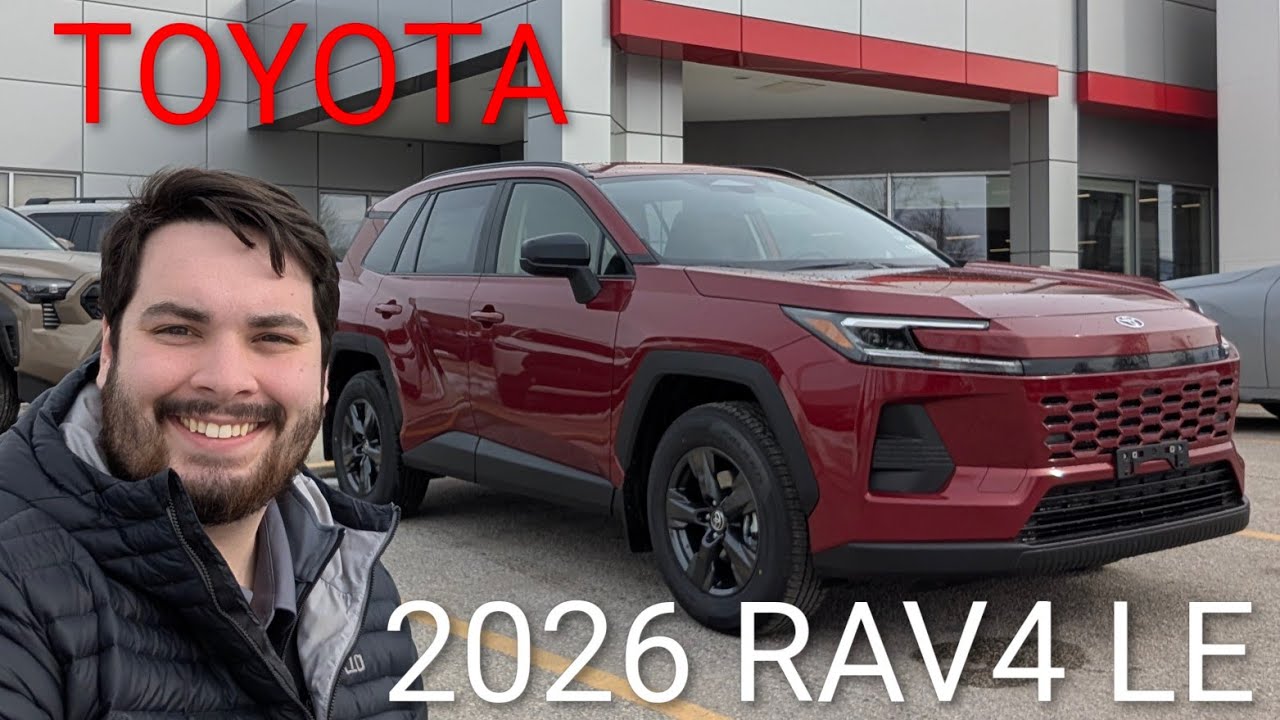 2026 Toyota RAV4 LE // Walkaround 