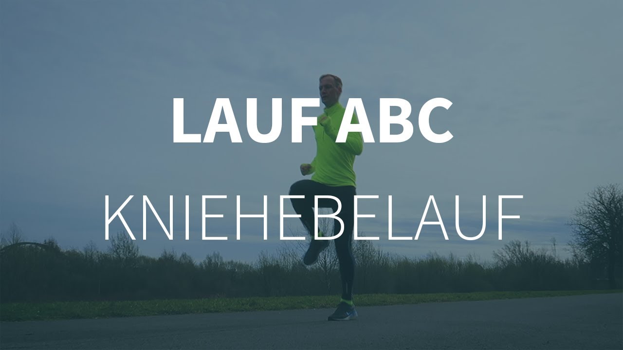 Lauf ABC: Kniehebelauf