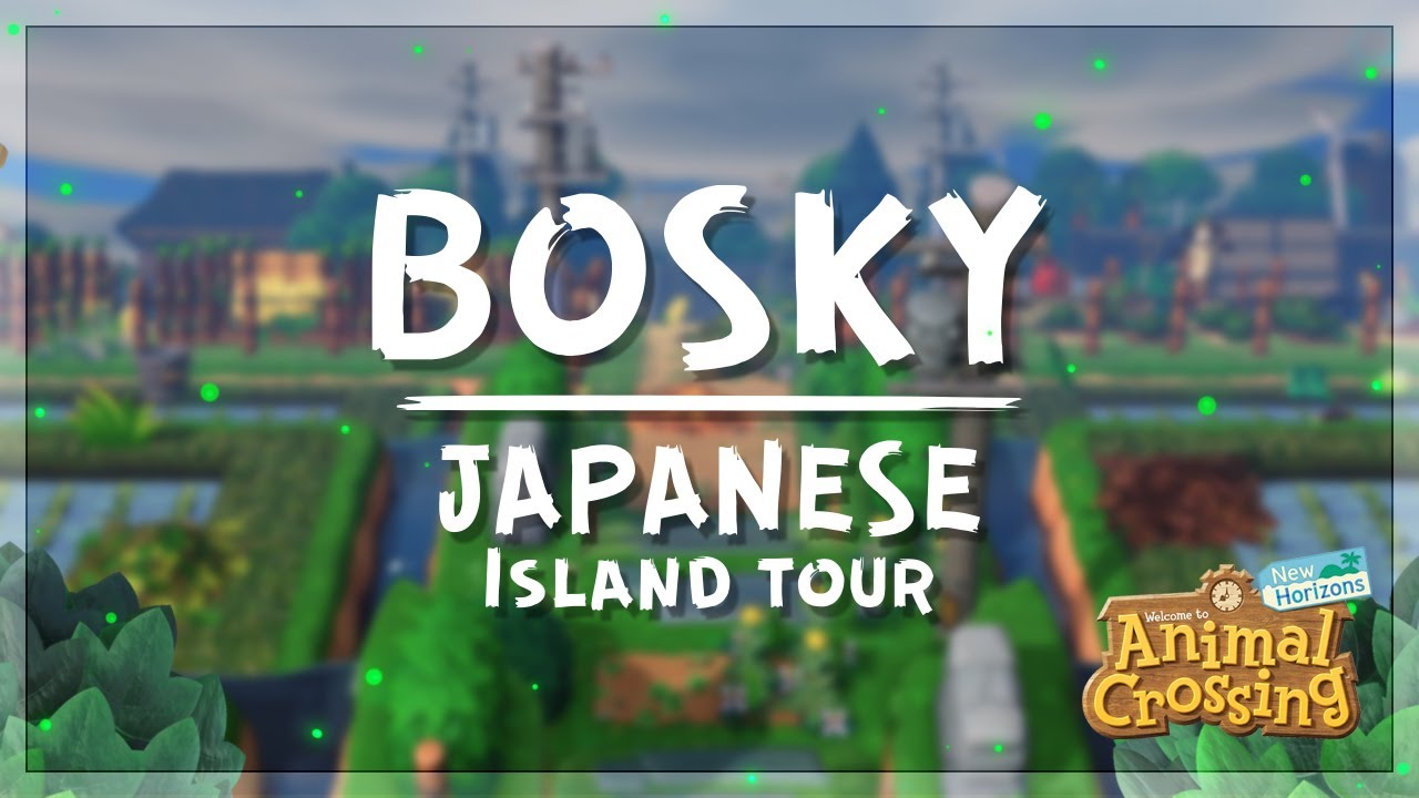 Japanese Island Tour & DA 🏯⛩🎋 (speed build) // Animal Crossing