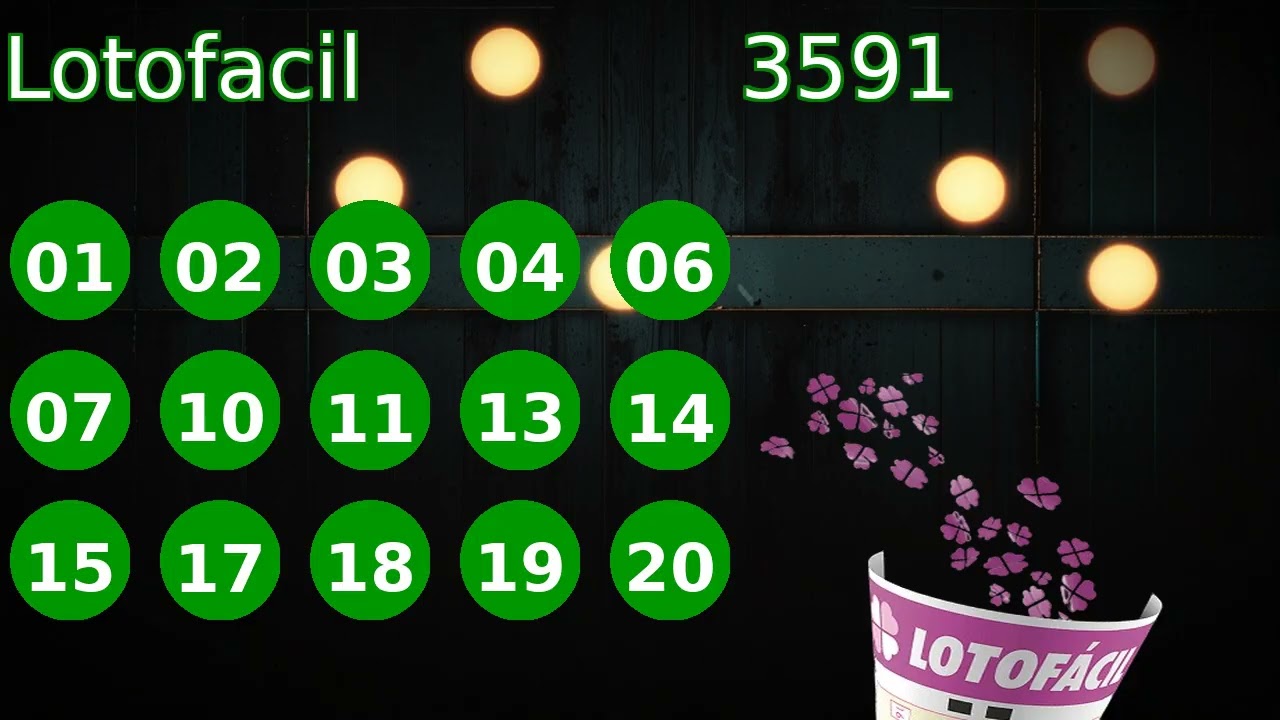 Resultado Lotofacil 19/01/2026. Concurso 3591. O premio estimado é de R$ 1.800.000,00.
