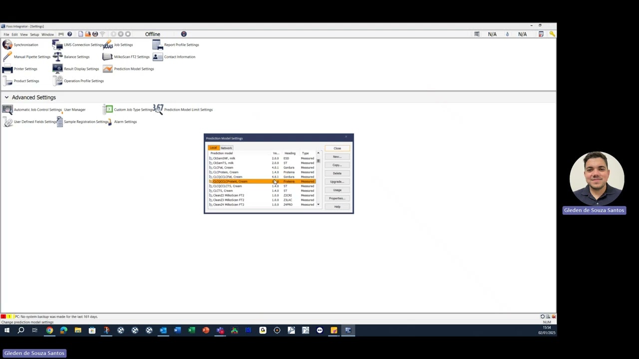Demonstração exclusão de produtos FossIntegrator
