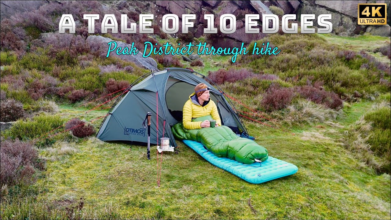 10 of the best Peak District Edges linked in one hike | Otimos Nomad X-Lite 🥾 💛