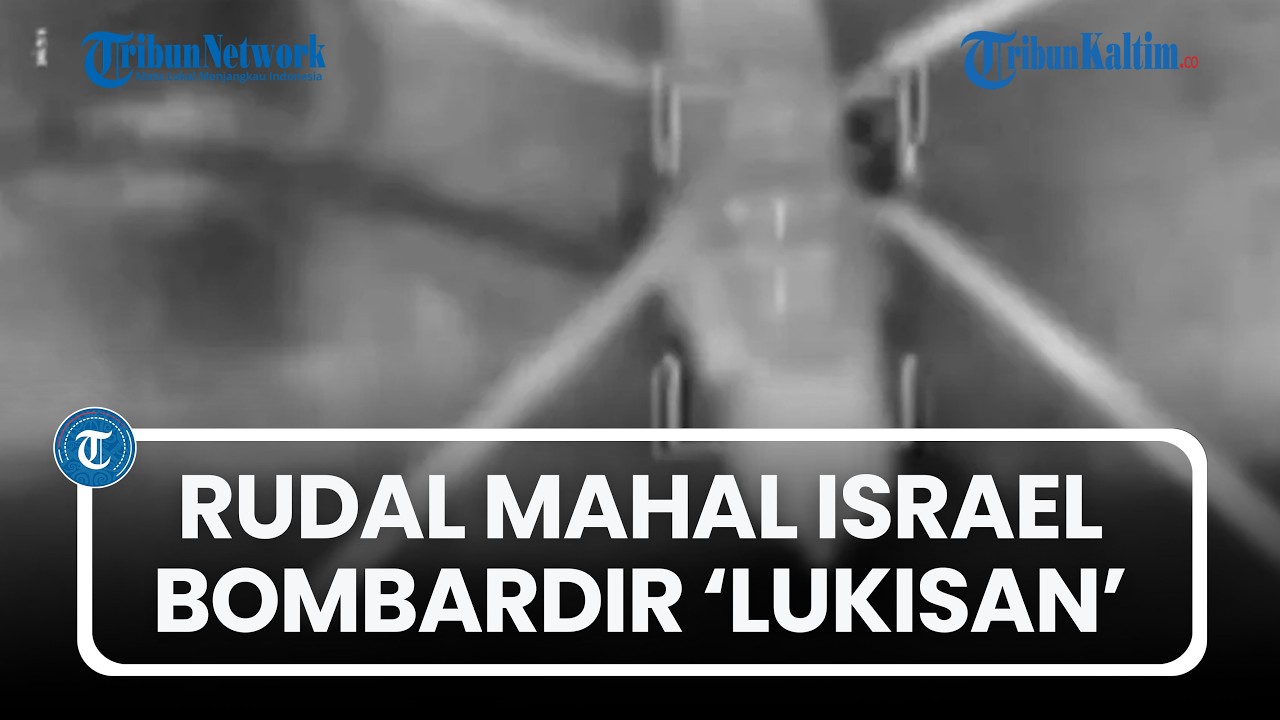 Rudal Mahal Israel Hancurkan Helikopter Lukisan Iran, Video IDF Jadi Bahan Olok-olok