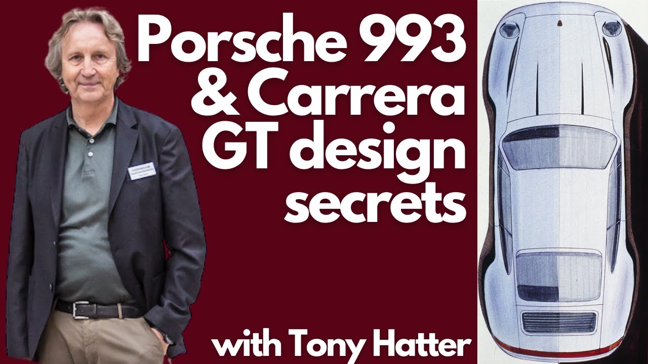 Tony Hatter BIG interview: designing the Porsche 993, Carrera GT and GT1!