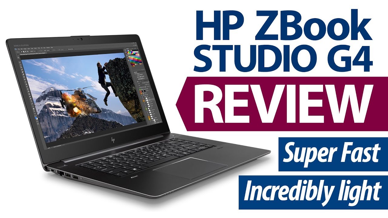 ОБЗОР HP ZBOOK STUDIO G4! Невероятная производительность и невероятно малый вес рабочей станции!