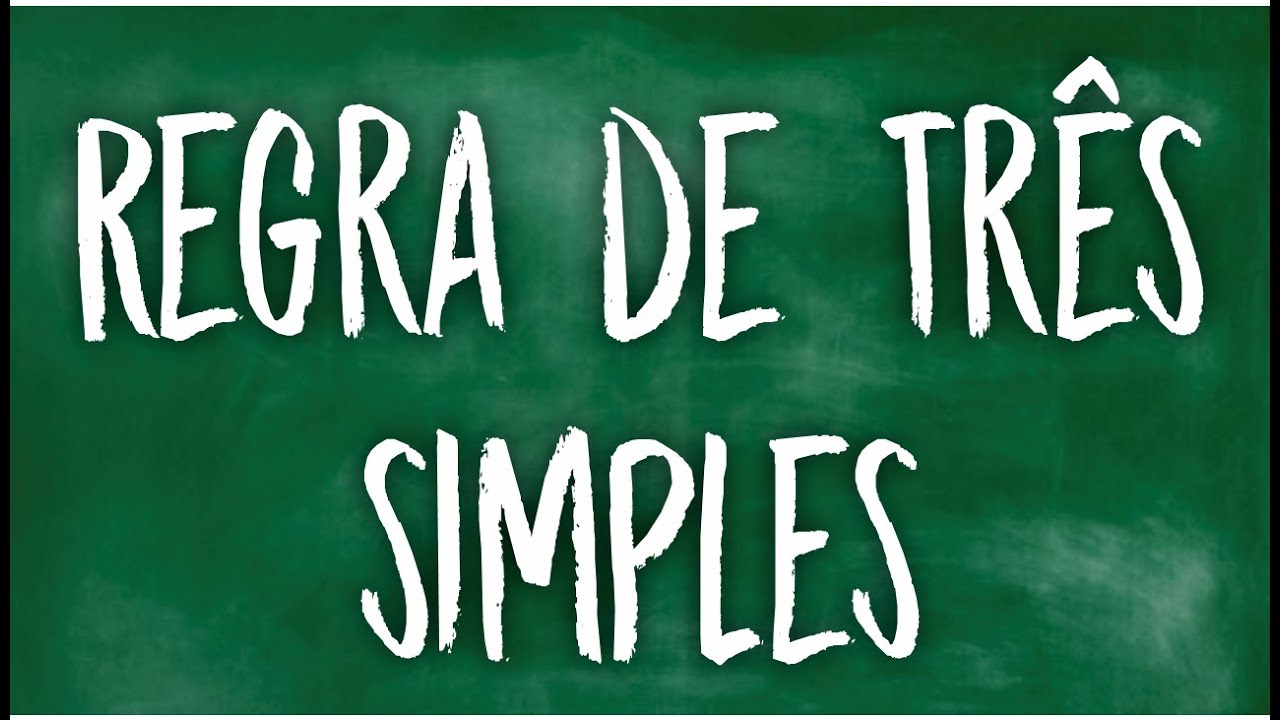 Regra de três simples