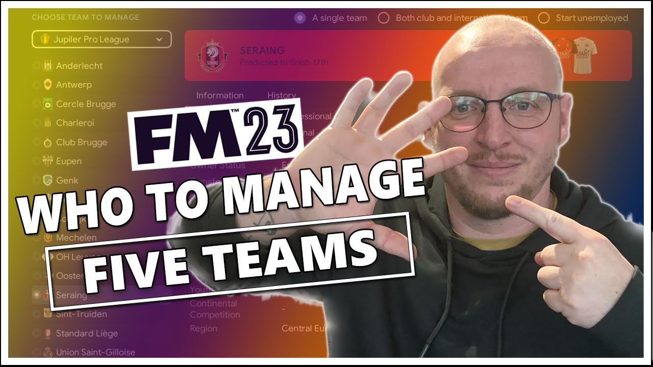 5 UNKNOWN TEAMS TO MANAGE IN FM23 | FOOTBALL MANAGER 2023 GUIDE | WHO TO MANAGE