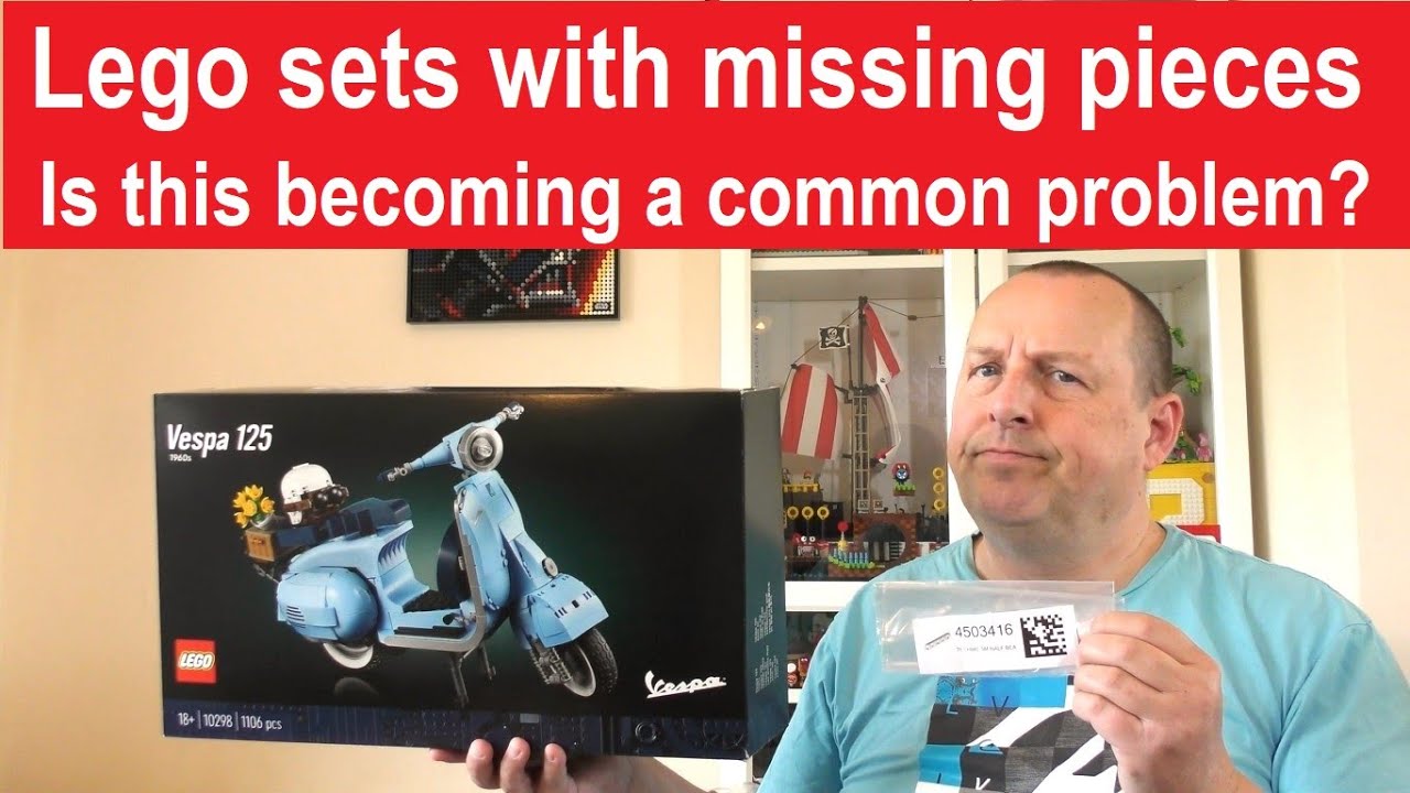 Lego sets with missing pieces - is this becoming more and more of a problem?