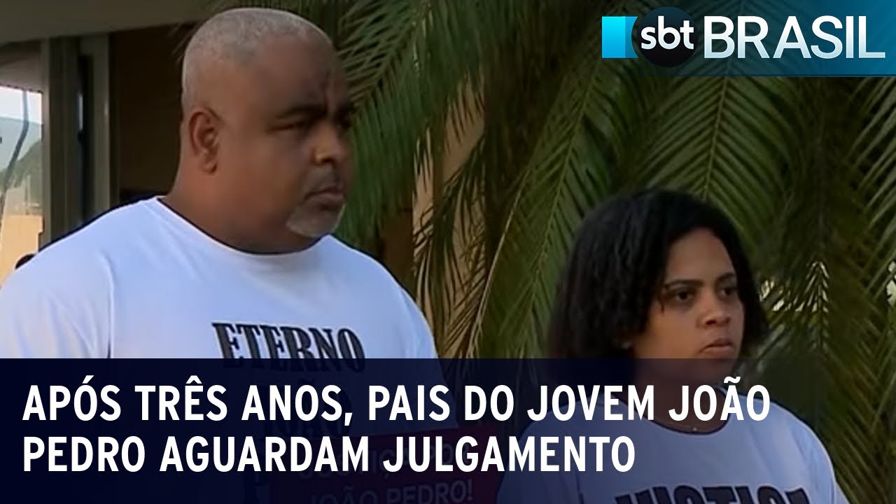 Após três anos, pais do jovem João Pedro aguardam julgamento do assassinato | SBT Brasil (18/05/23)