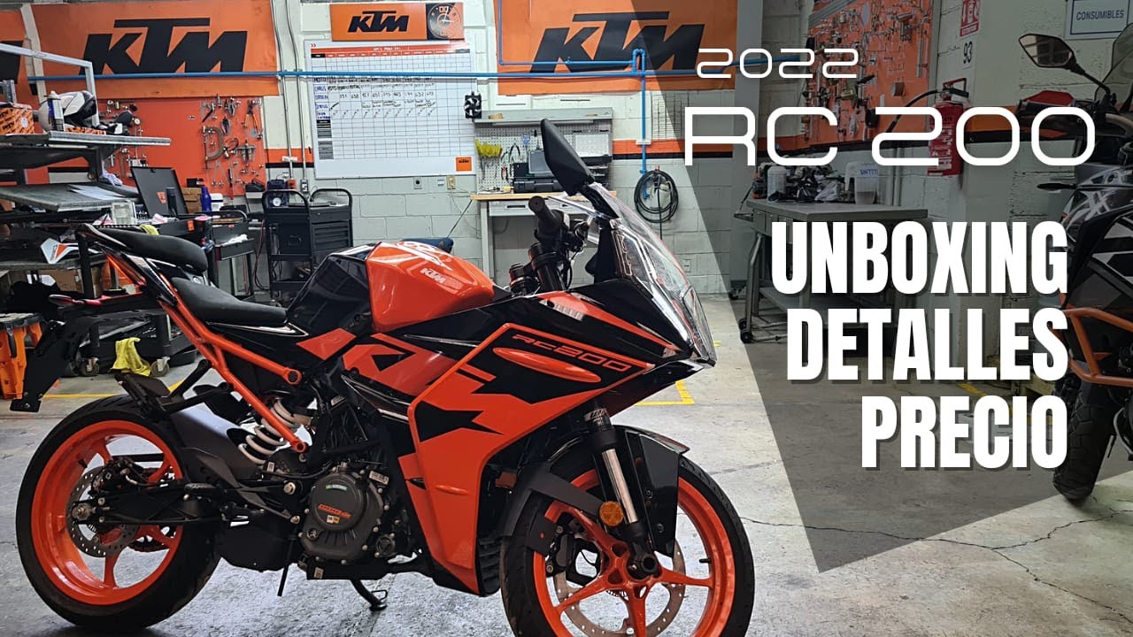 NUEVA KTM RC200 2022 || Primeras en México