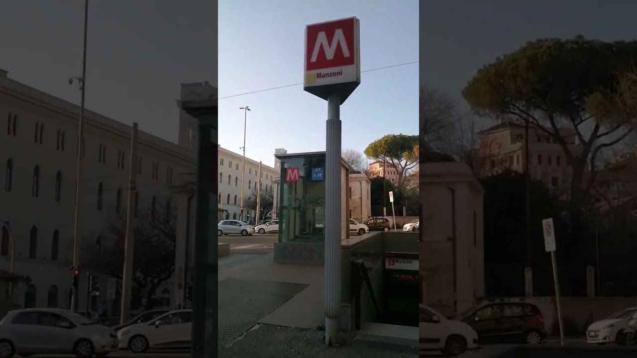 Manzoni metro Rome Italy