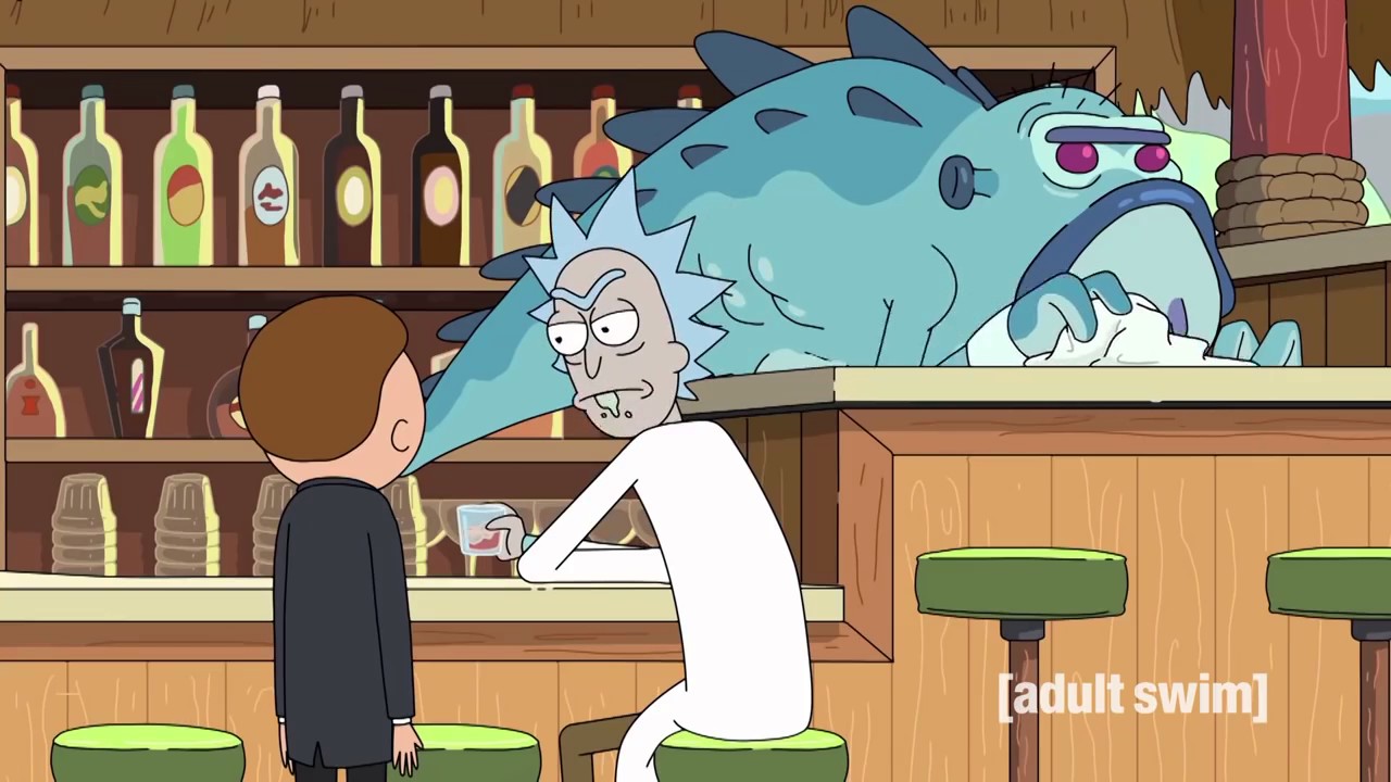 Rick and Morty: Dumb grandson pep talk