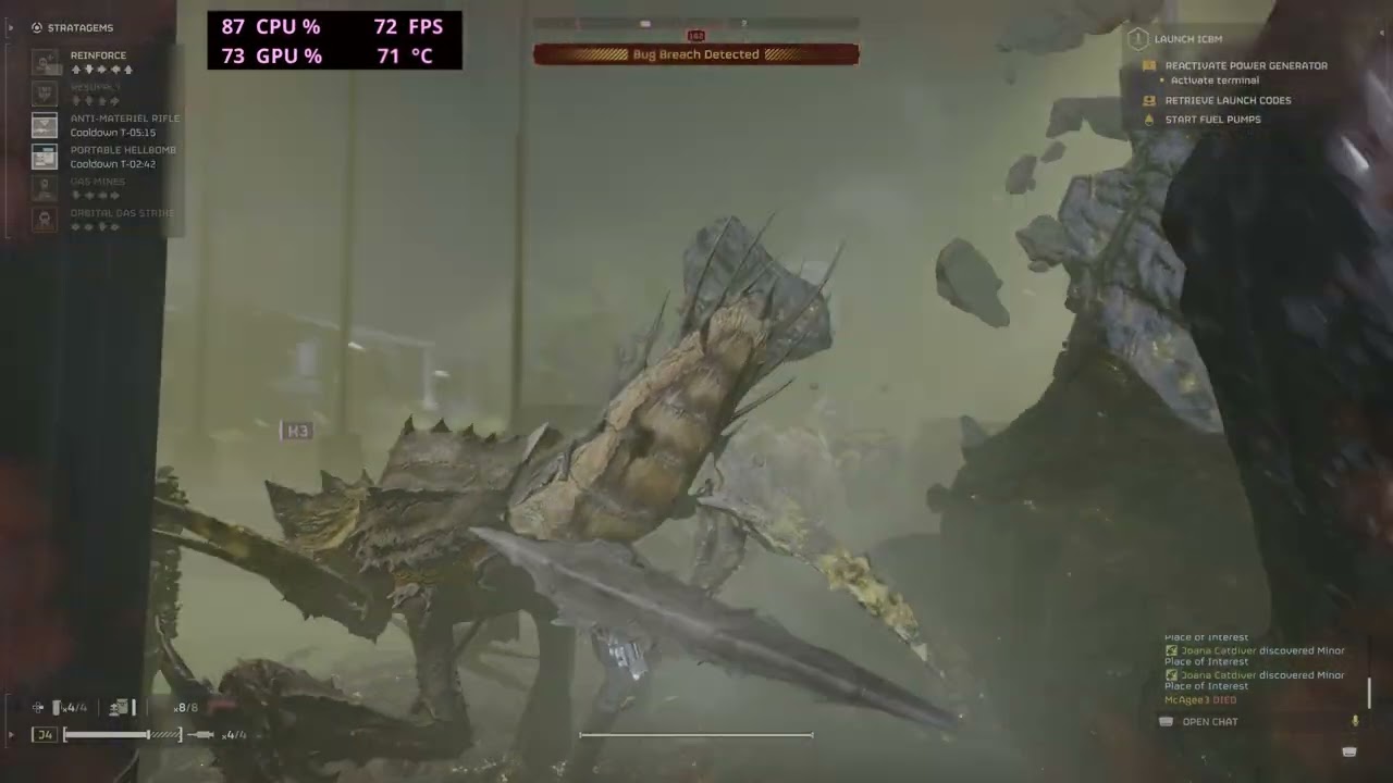 [4K] HELLDIVERS 2 || RTX 5090  || FENRIR III PREDATOR STRAIN D10