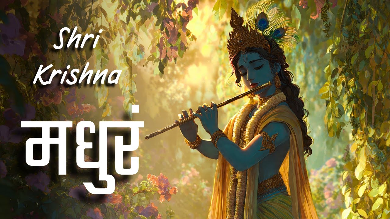मधुरं | Shyam Ke Sang Sab Madhuram | Krishna Bhajan | Peaceful & Uplifting