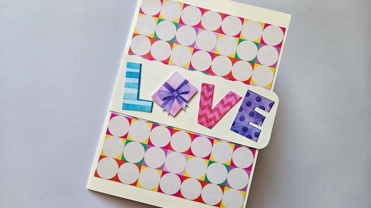 Very Easy #DIY Valentine’s Love Card | Handmade Tutorial