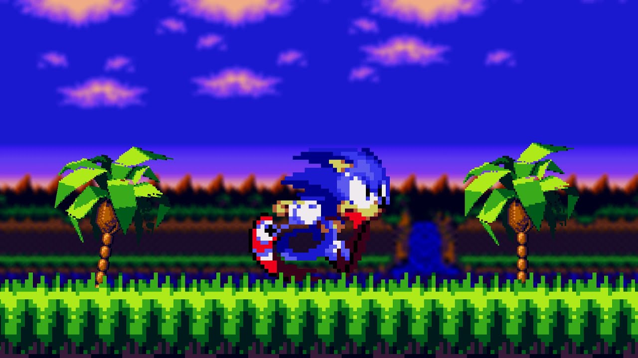 Sonic Megadriven Demo 3 In Widescreen