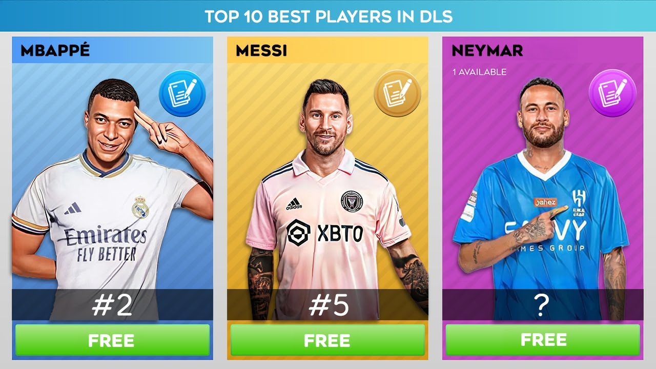 ТОП-10 ЛУЧШИХ ИГРОКОВ В DLS | DREAM LEAGUE SOCCER R2G [Эпизод 2]