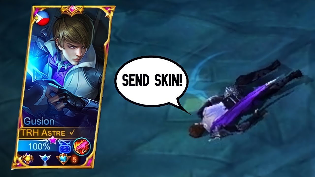 TOP 5 SUPREME GUSION NO SKIN!! 😂 | MLBB