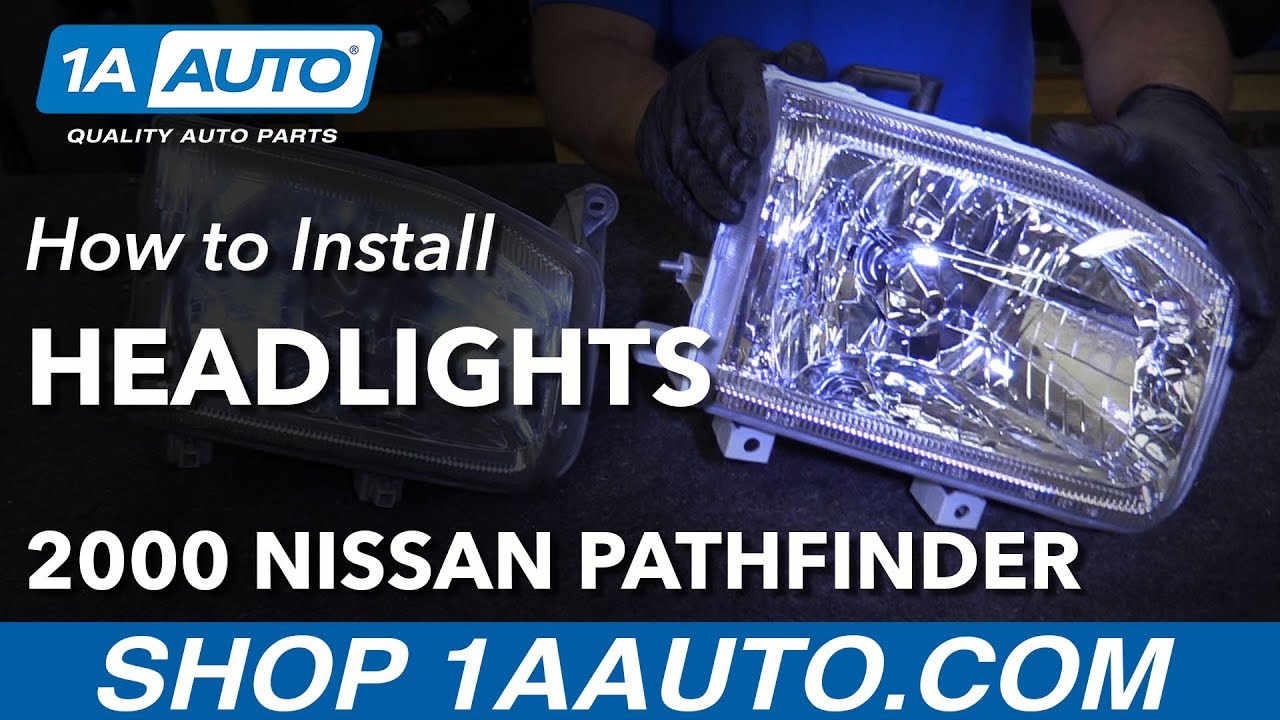 How to Replace Headlights 00-04 Nissan Pathfinder