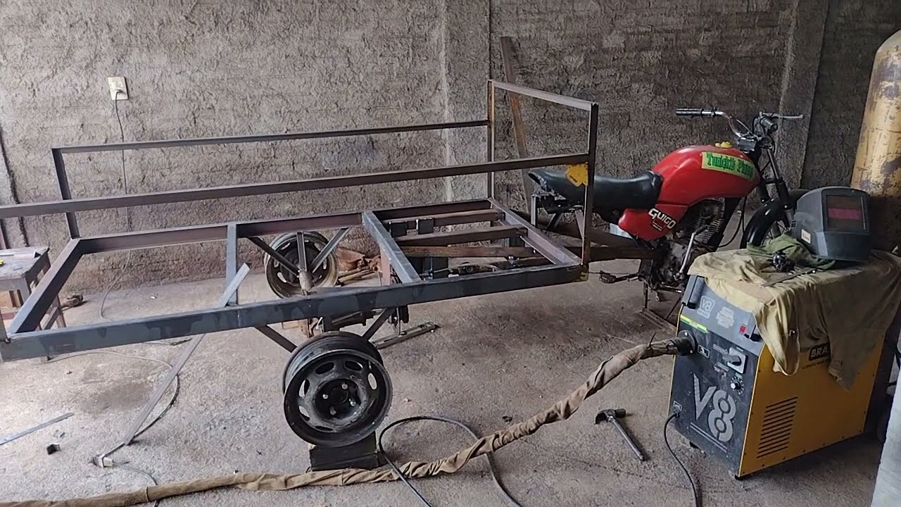 triciclo de carga caseiro... parte 1...