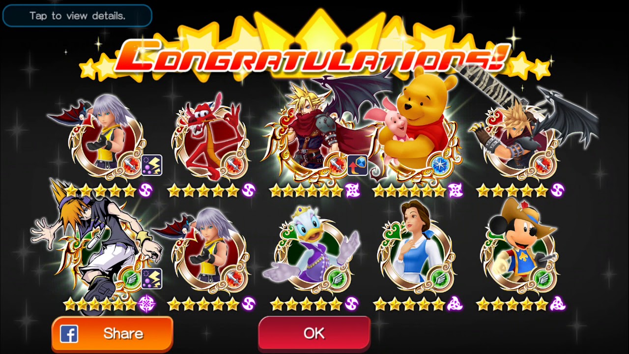 Sephiroth EX+ Medal Pulls!!! - KHUx NA Global