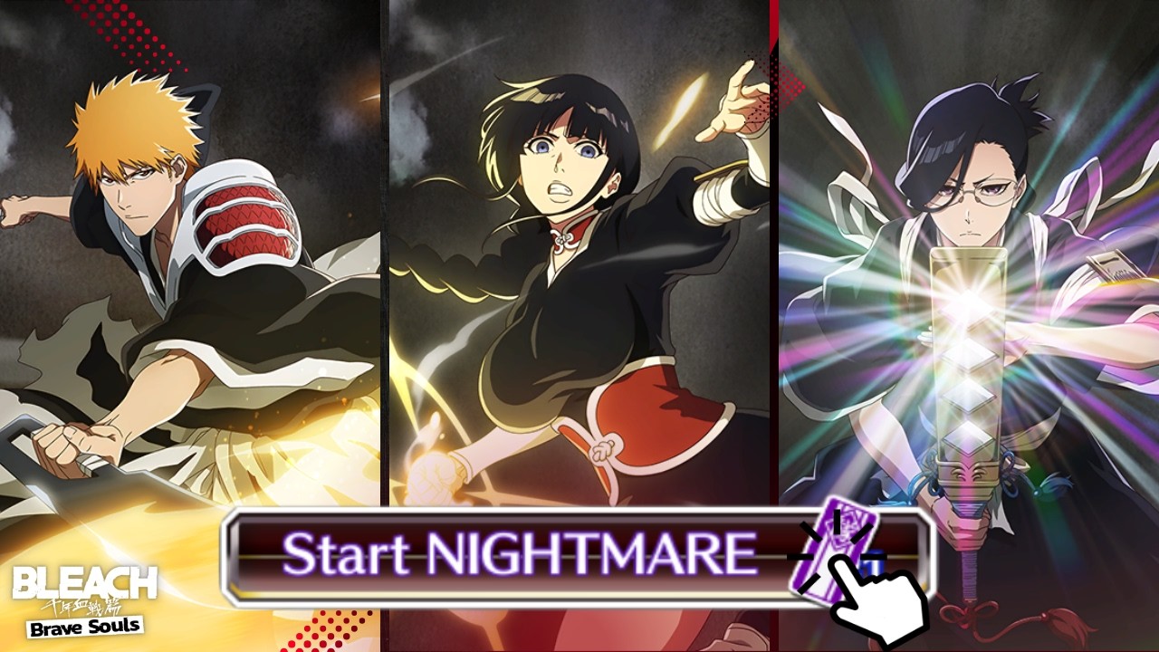 48.9s - 2/5 NEMU - BUFFED NIGHTMARE MELEE HOLLOW GUILD QUEST! | #Bleach #BleachBraveSouls #BBS