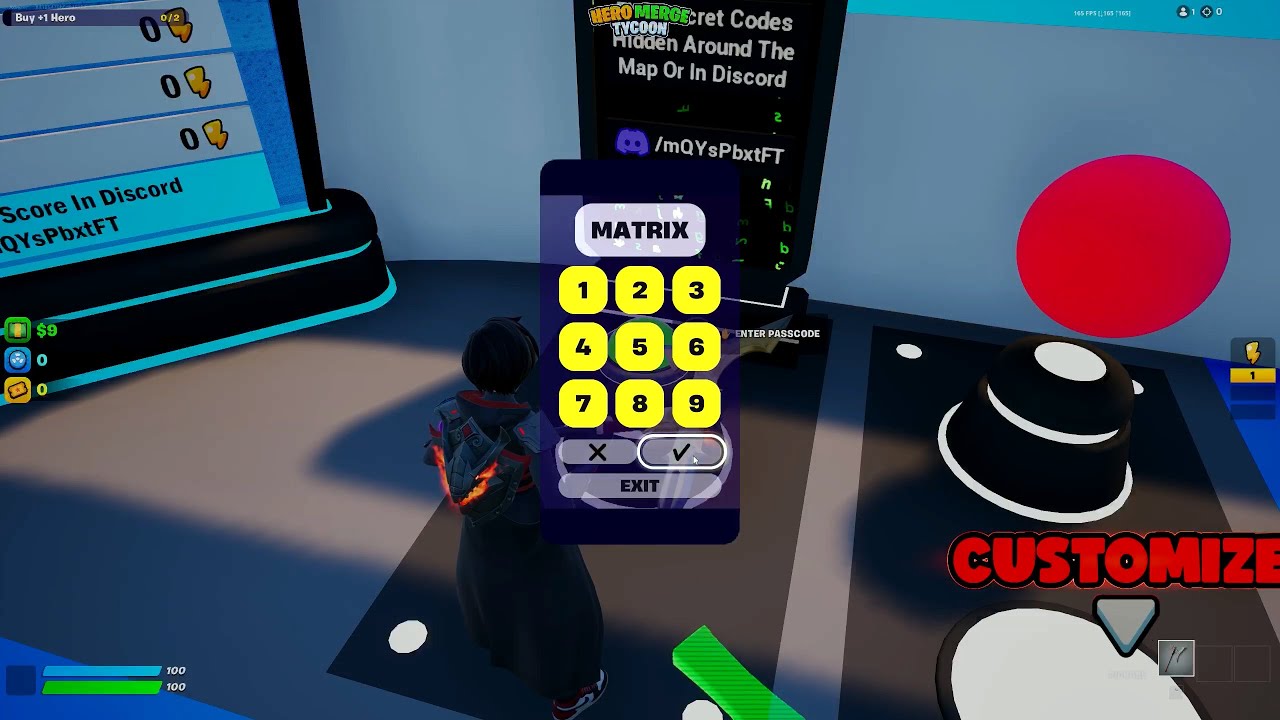 ALL SECRET CODE HERO MERGE TYCOON 3497-3230-5192 - Fortnite