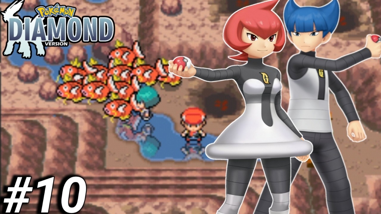 HUMNE HARAYA TEAM GALACTIC K DO MEMBERS KO!! Pokemon diamond gameplay in hindi/bengali || #10