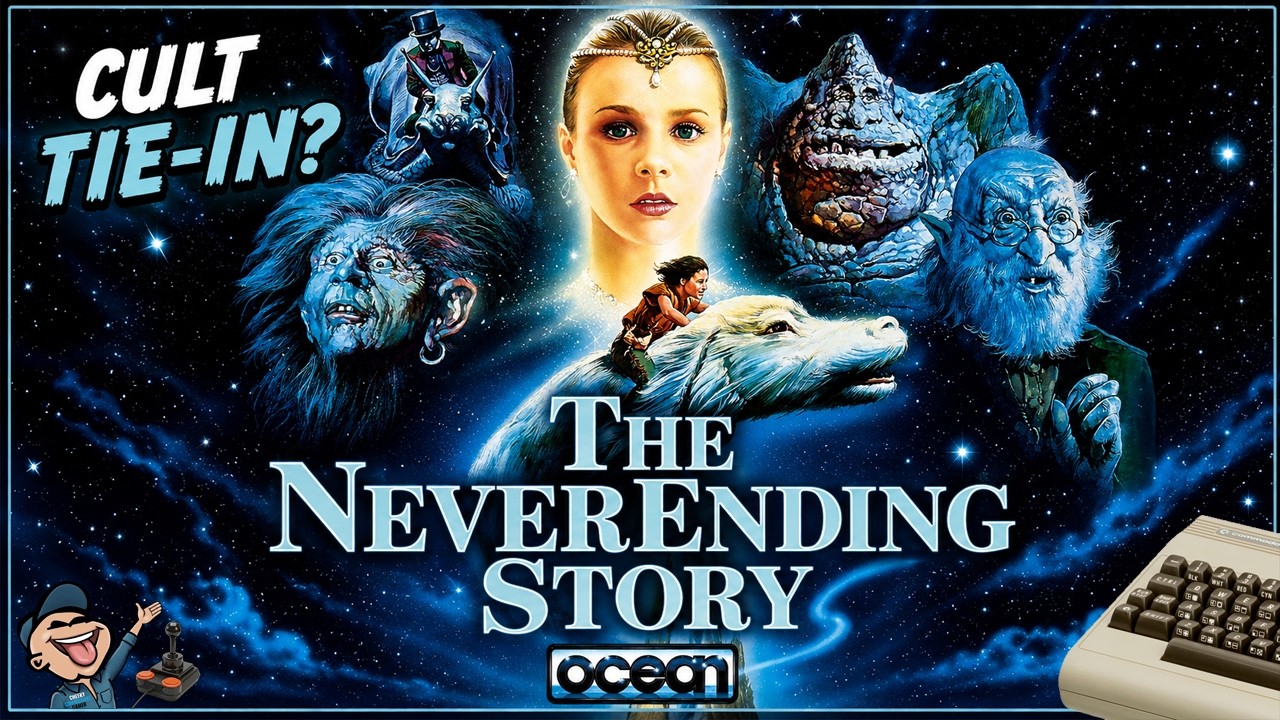 THE NEVERENDING STORY – Commodore 64 (1985) | Text Adventure Through Fantasia’s Fate