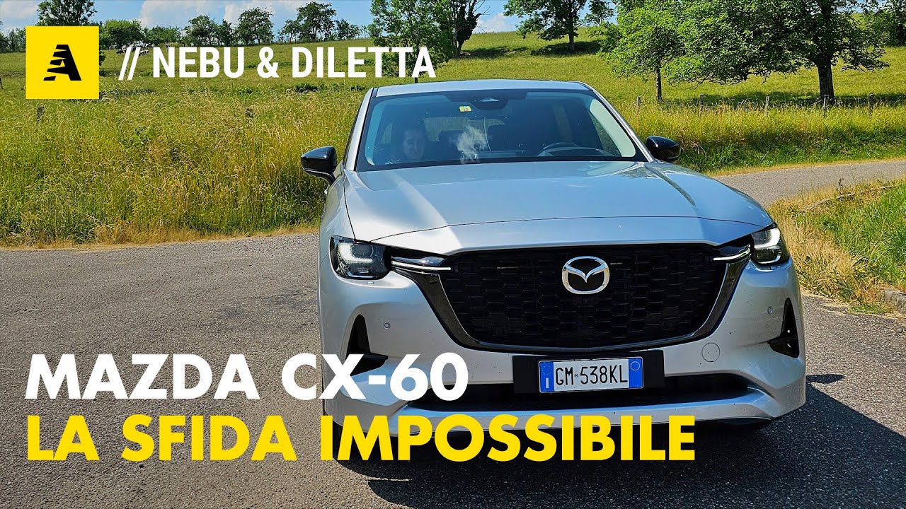 Mazda CX-60 diesel | 1300 KM da Novara a Le Mans. Tutto con UN PIENO!