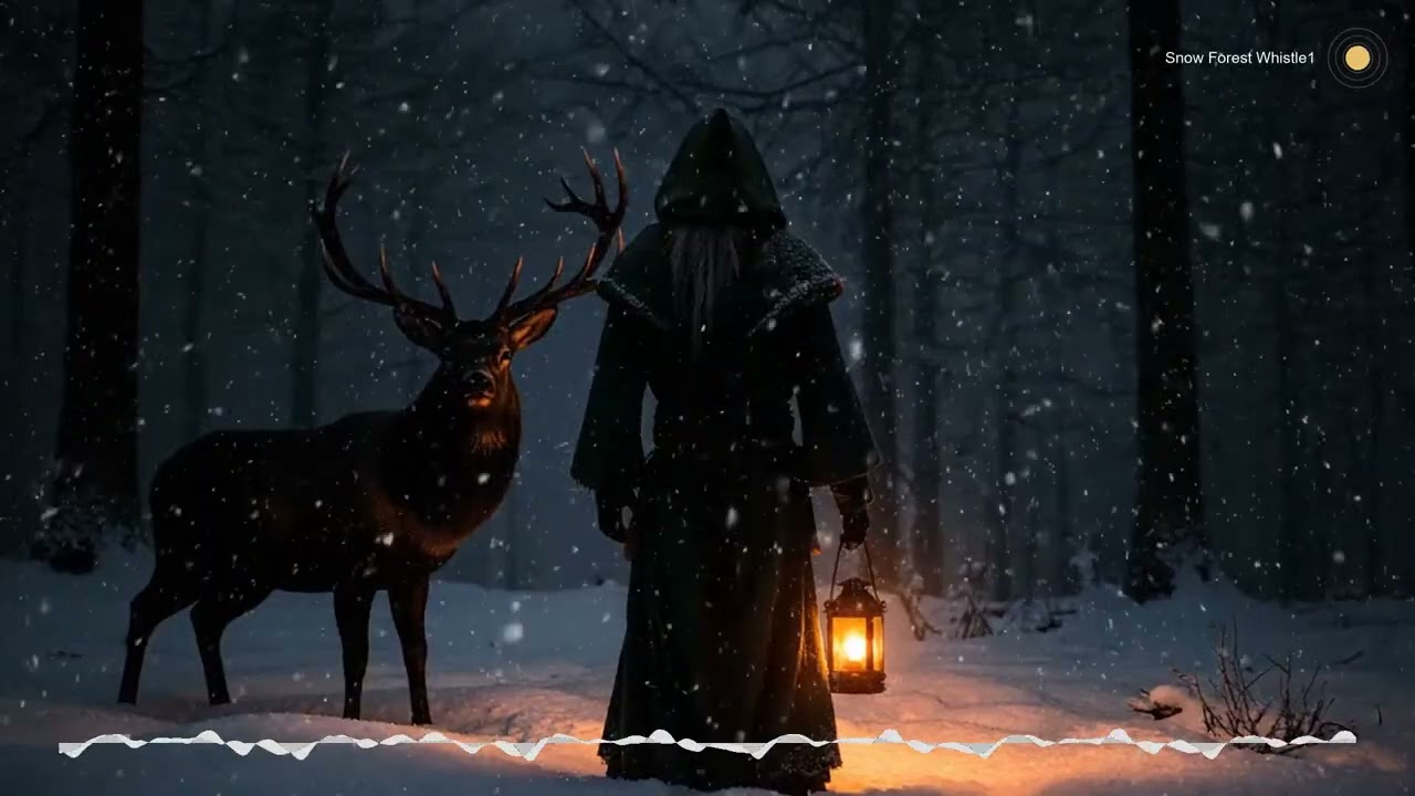 🌙 Under a Pale Winter Moon | Mythic Ambient Music