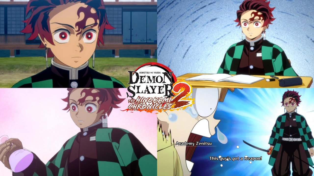Demon Slayer The Hinokami Chronicles 2 - All Infinity Castle Tanjiro Easter Eggs Special Interaction