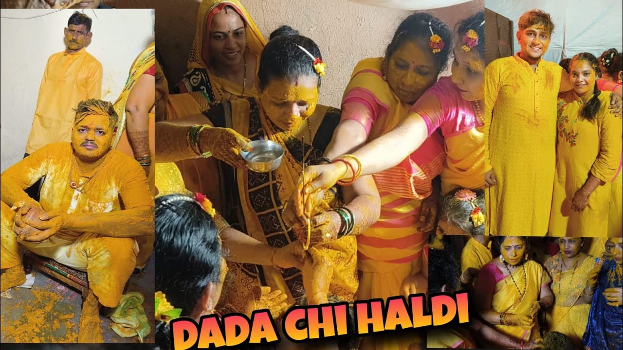 DINESH DADA CHI HALDI || 2k23 || #madhavivlogs #weddingdairies || Part 2 || VLOG 67