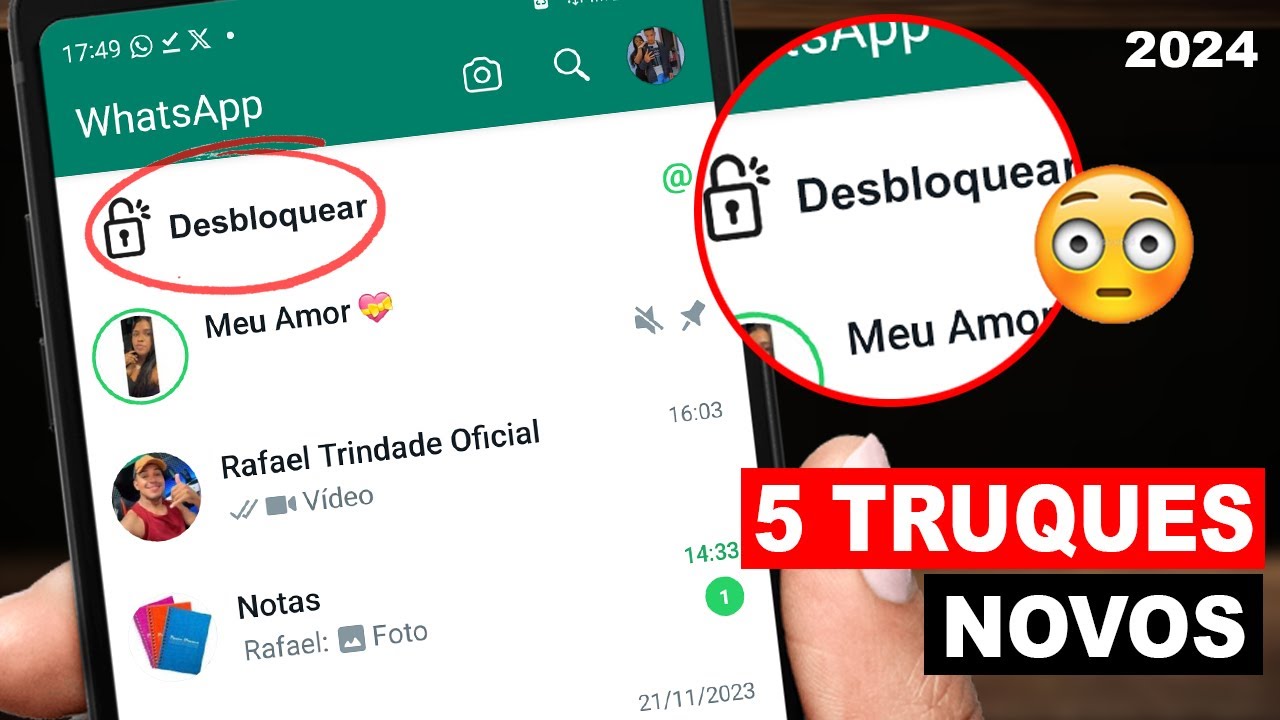 SAIU! 5 Novos Truques no seu Whatsapp que Você Precisa Conhecer/ 2024  🤗