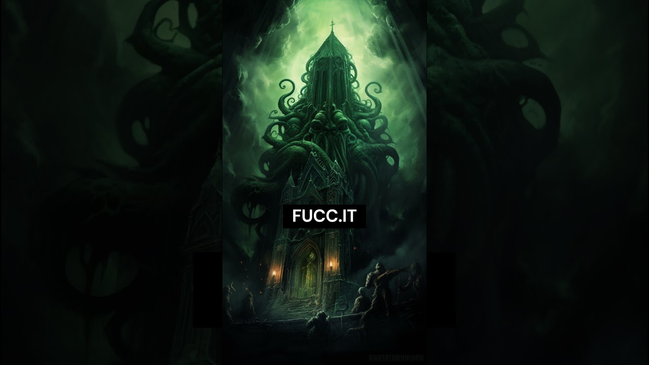 FUCC.IT ~ First United Church of Cthulhu ~Lovecraft/witch/chaos magick/goth/occult/cult/witchcraft