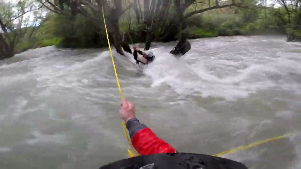 Pinned On The Whakamarino (Kayaking Rescue)