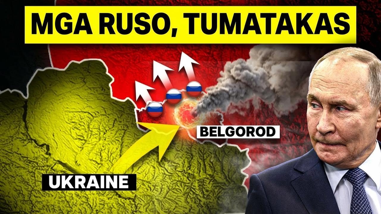 Nagkukumpulang Umalis ang mga Ruso sa Belgorod Dahil sa Ganti ng Ukraine