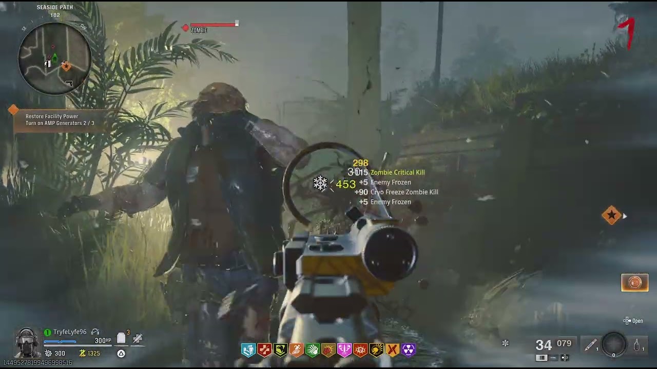 CODBO 6 zombies TryfeZombieShottas Terminus gameplay