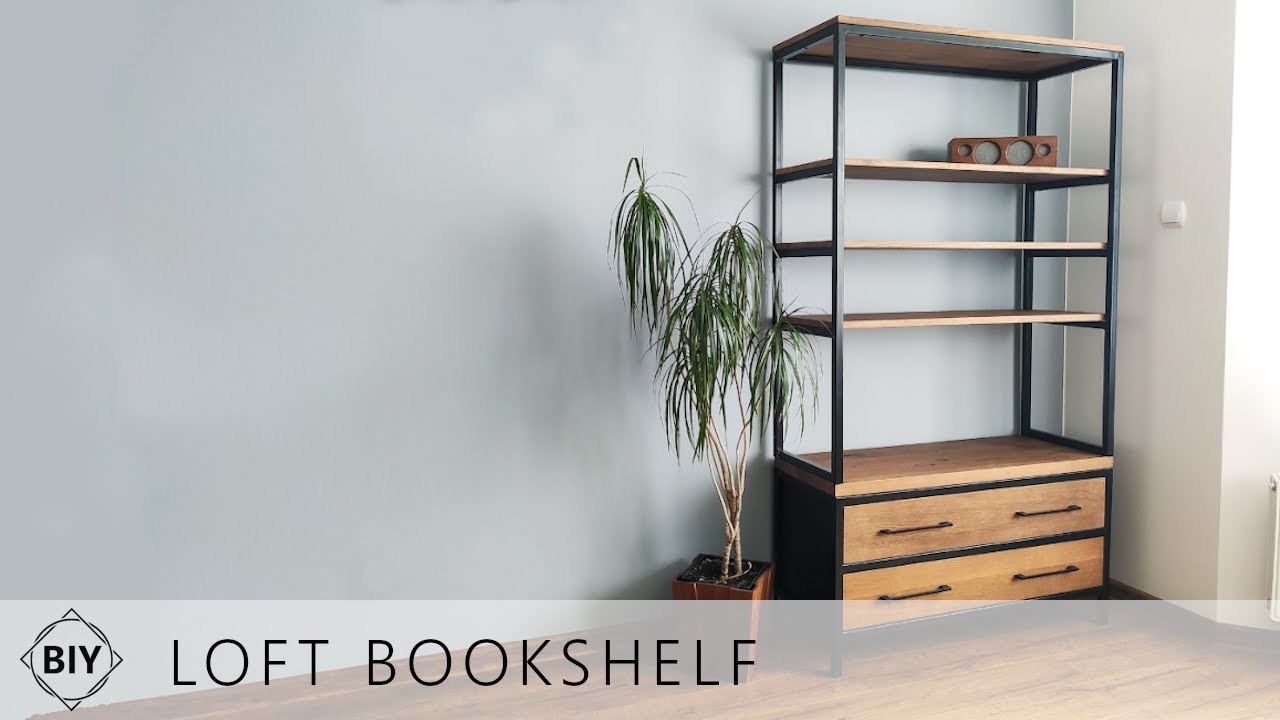 🔨 How To Make Loft Bookshelf / Regał w stylu loftowym