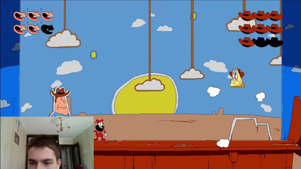 Проходим Pizza Tower -- Вигилантэ с пистолетом