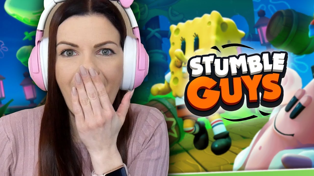 SPONGEBOB W ŚWIECIE STUMBLE GUYS 😯 UPDATE | STUMBLE GUYS 🏃‍♀️