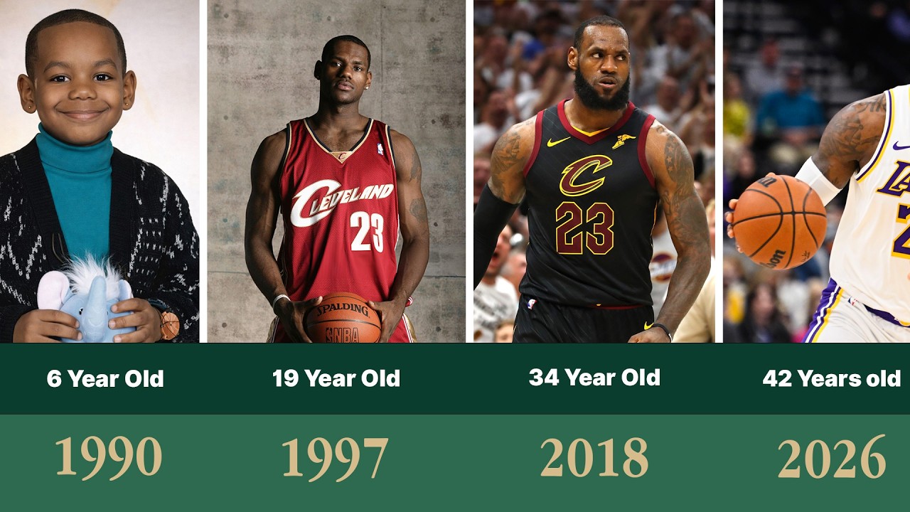 LeBron James Evolution (1990–2026) | From High School Phenom to NBA Legend