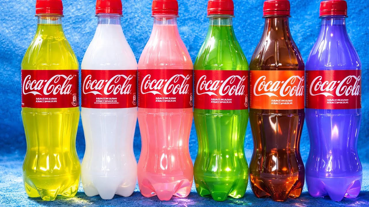 Oddly Satisfying Colorful Bottles💕❤️👍👌