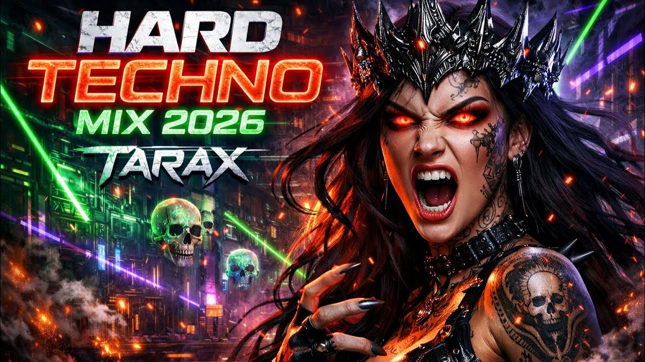 💀 HARD TECHNO RAVE MIX 2026 💀 CYBER RAGE | Brutal Dark Techno Drops | TaraX