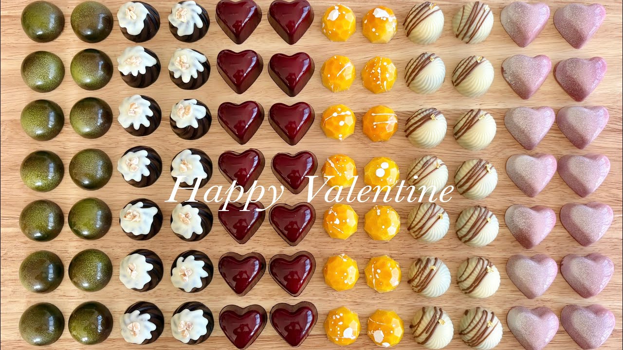 【バレンタイン】大切な人に贈る手作りボンボンショコラ🍫💕
