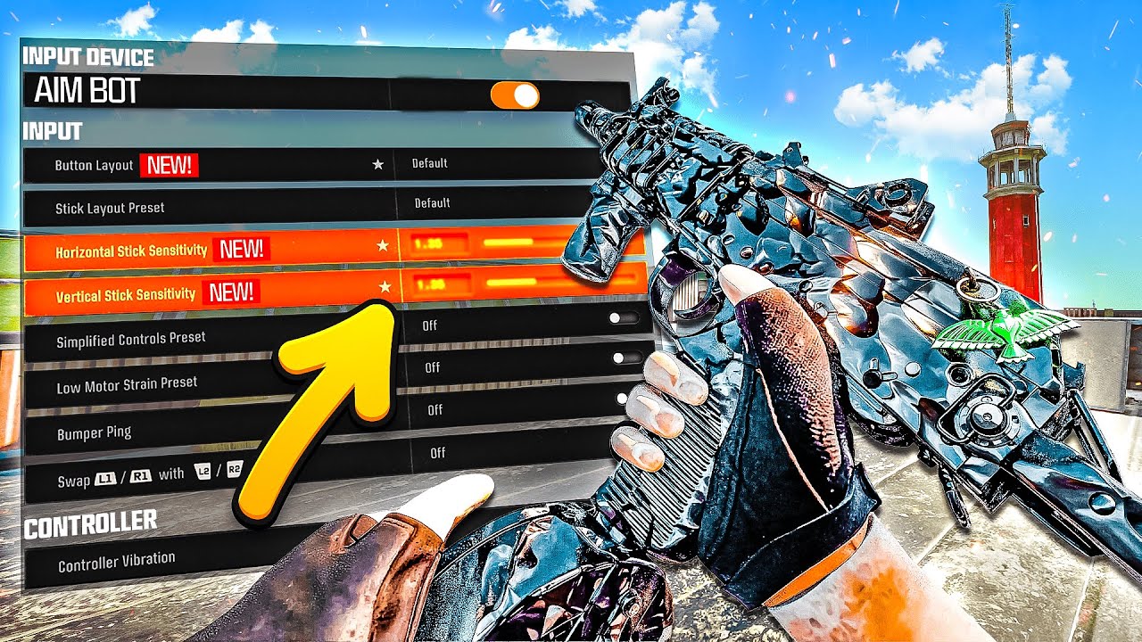 My NEW SENSITIVITY Gave me AIMBOT ( Updated Controller Settings )
